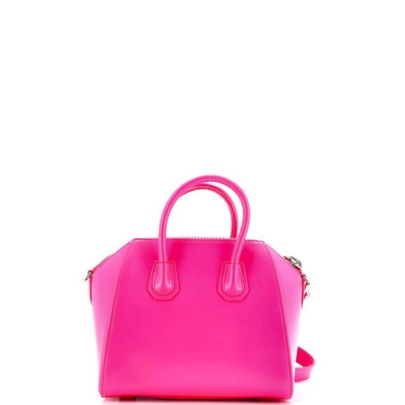 Givenchy Antigona Bag Glazed Leather Mini Pink - Picture 3 of 7
